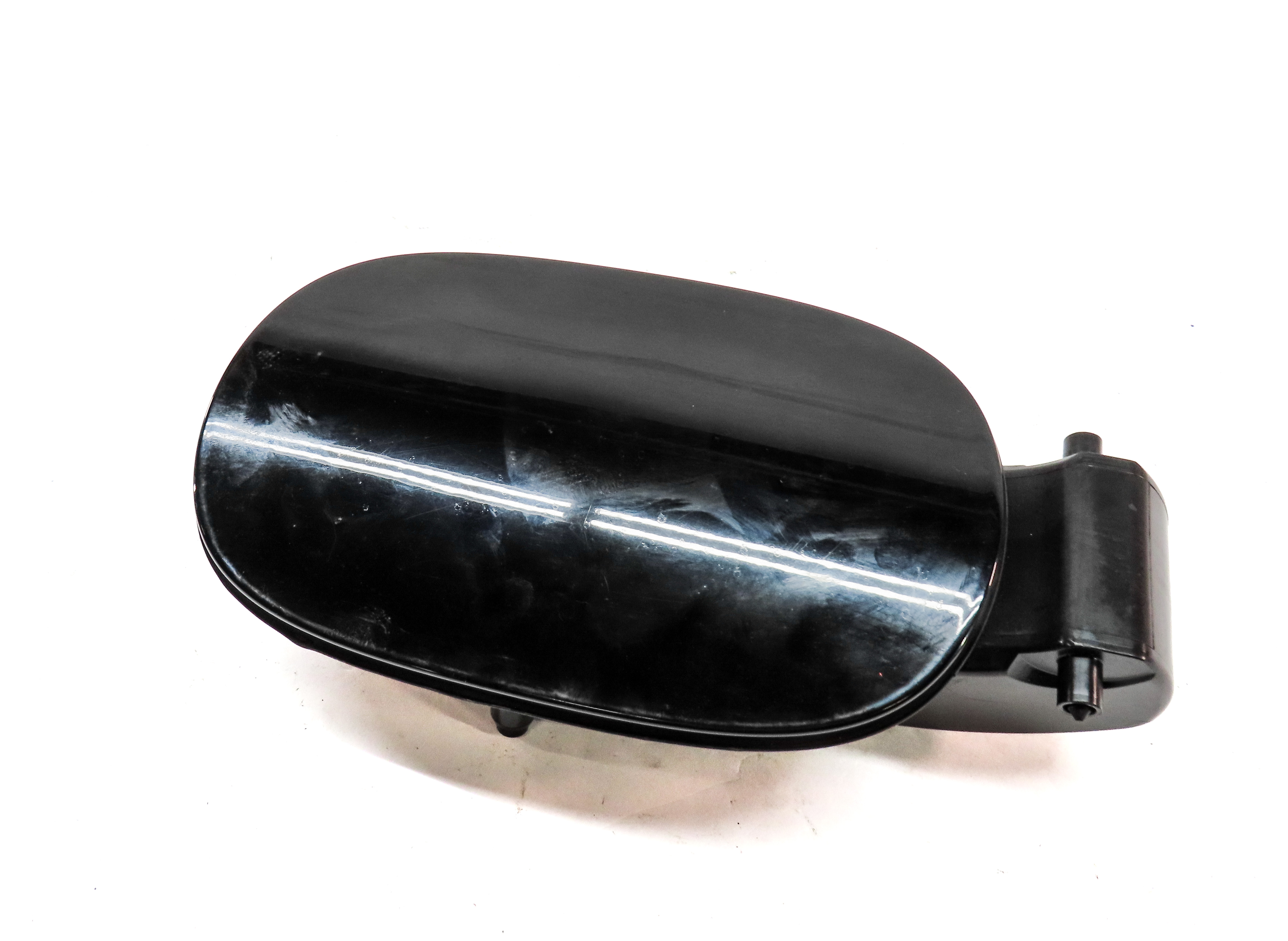 2011-2018 PORSCHE CAYENNE (958) FUEL TANK DOOR w/ HOUSING (Black) — exact item pictured